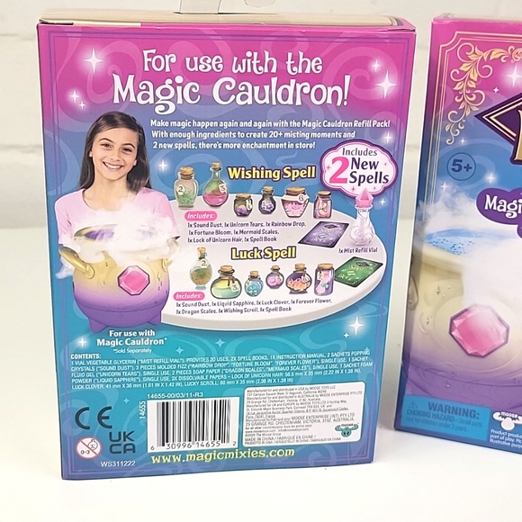 Magic Mixies Magical Mist and Spells Refill Pack for Magic Cauldron - Picture 3 of 4